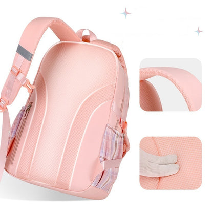 Zaino scuola per ragazze colori pastello